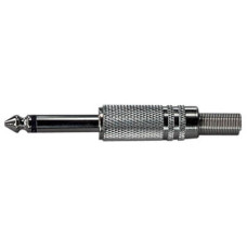 6.35MM Metal Mono Jack Plug 6.35MM Metal Mono Jack Plug