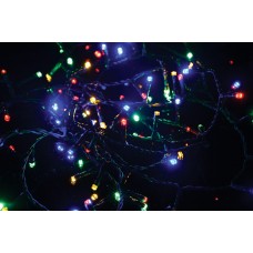 100 LED String Lights With Timer Control Multi Colour 