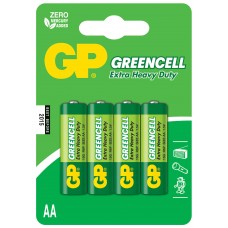 GP Greencell AA Zinc Chloride Battery Pack 4