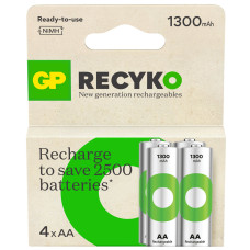 GP RECYKO+ AA Rechargeable Battery 1300 Card 4